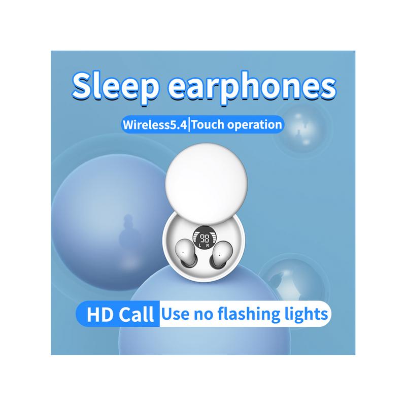 SK26 Sleep Earbuds For Sleeping Invisible Headset,Wireless Earphone,Smallest Tiny Earbuds Hidden Headphones Small Ears Sleep Buds Earbuds With Mic For Phone Audio Electronic