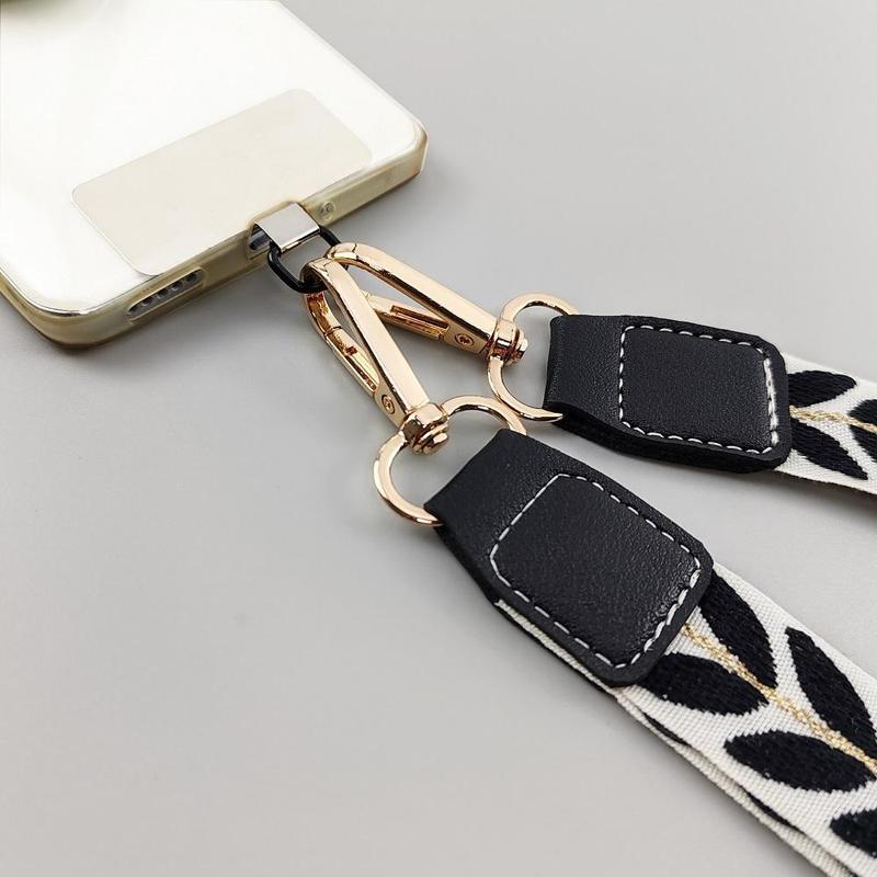 Fashionable Phone Lanyard, Adjustable Crossbody Phone Strap, Phone Charm for Women & Girls, Mobile Phone Decoration Accessories