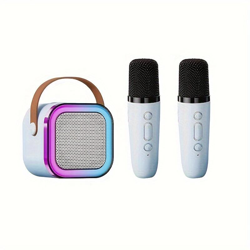 Portable Handheld Wireless Speaker With Microphone Set, Home Karaoke Machine For Adults Home Party Birthday K12