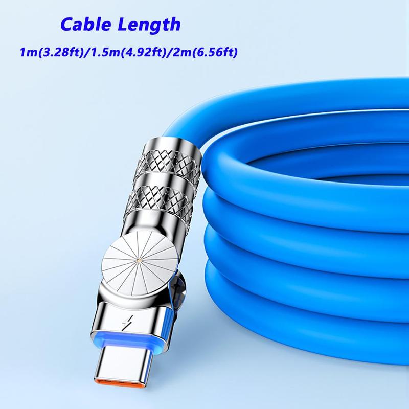 100W 6A Super Fast Charging Cable, USB to Type C Data Cable, High Speed USB Charger Cable, Fast Charging Cable for Huawei Honor Xiaomi Redmi POCO Samsung OPPO VIVO iPhone 15