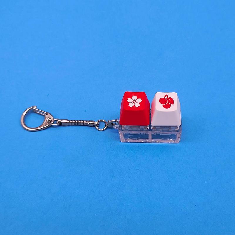 Keycap Design Phone Pendant, Creative Keychain, Phone Pendant Keychain, Mobile Phone Decoration Accessories