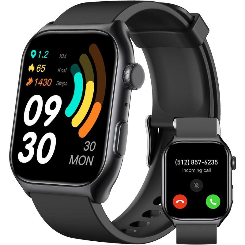 Smart Watch for Men Women (Make Answer Call), 2.0