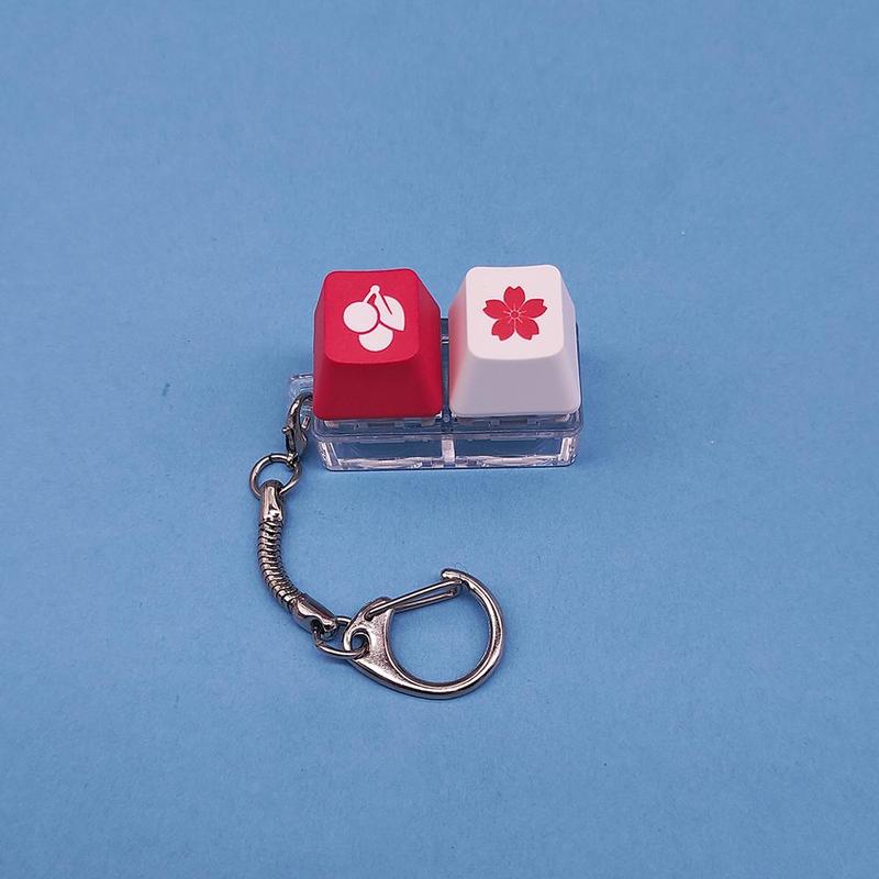 Keycap Design Phone Pendant, Creative Keychain, Phone Pendant Keychain, Mobile Phone Decoration Accessories