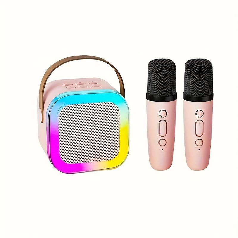 Portable Handheld Wireless Speaker With Microphone Set, Home Karaoke Machine For Adults Home Party Birthday K12