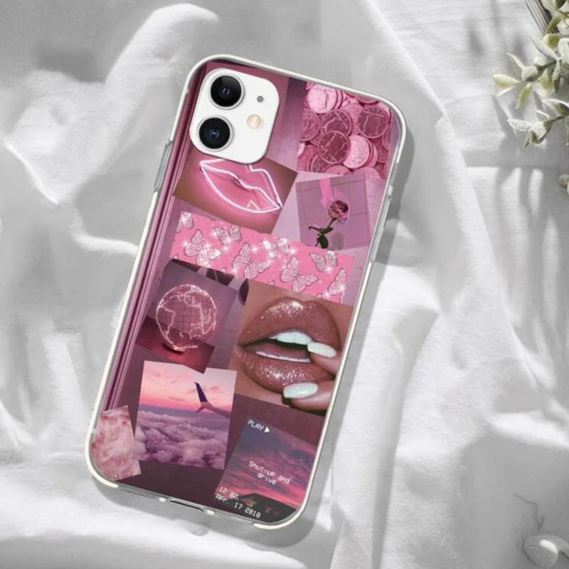 Phone Case, 1 Count Anti-fall & Full Body Shockproof Phone Protector Cover, Decorative Phone Protective Case Compatible with iPhone 15 14 13 12 11 Pro Max 14 15 Plus X XR XS Max