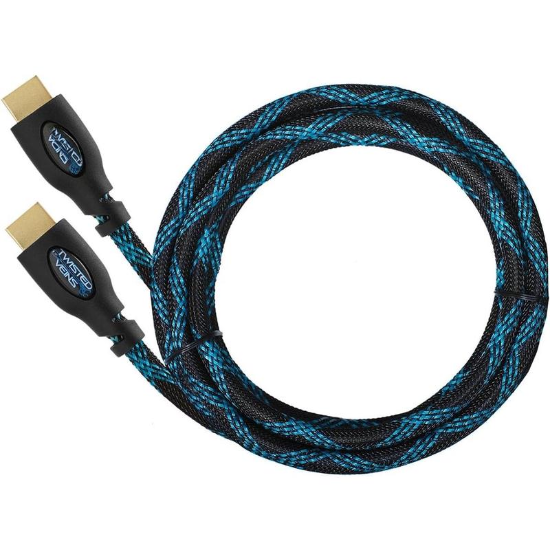 HDMI  6 ft, 3-Pack, Premium HDMI Cord Type High Speed with Ethernet, Supports HDMI 2.0b 4K 60hz HDR on  Devices and May Only Support 4K 30hz on Some Devices