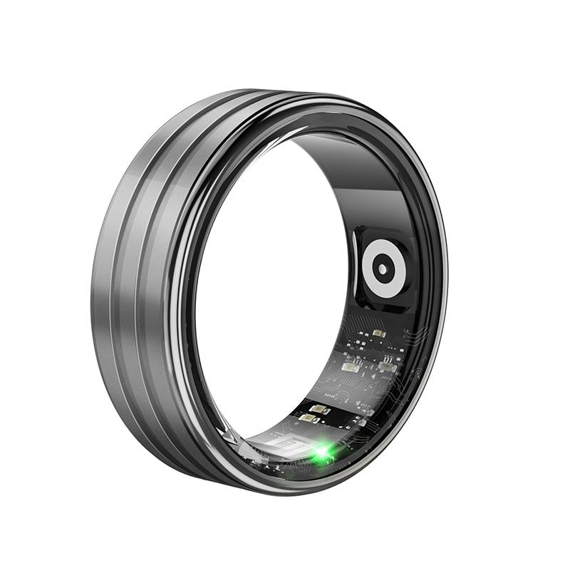 Smart Ring: Health, Fitness, Sleep & Heart Rate Tracking, Multi-Sport Mode, Water Resistant, iOS & Android Adaptable Automatic Charging