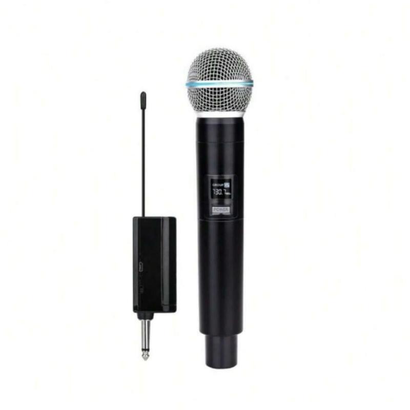 LMBGM Wireless Microphone, USB Rechargeable Wireless Microphone, Portable Microphone for Karaoke Singing, Speech, Wedding, Church, PA System