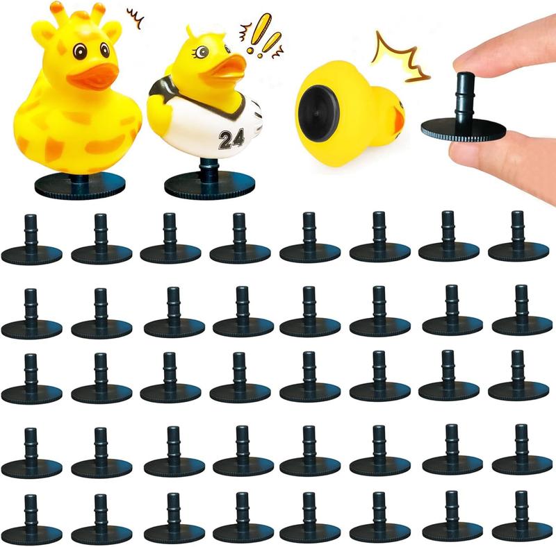 20Pcs Duck Holder , Rubber Duck Mounts Duck Plugs for a Fun and Funky  Gift for Double-Sided Stickers