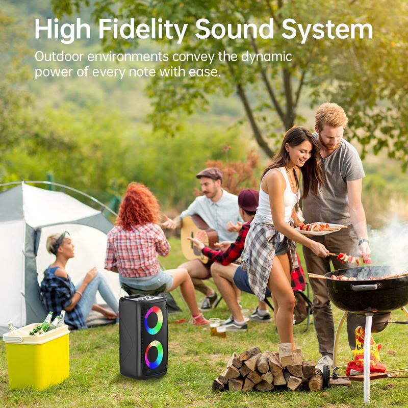 Kinglucky 2301Portables Wireless Bluetooth Speaker,Hight Volume Stereo Speaker ,Fit For Outdoor & Indoor Party ,Disco,Lecture,Singsing