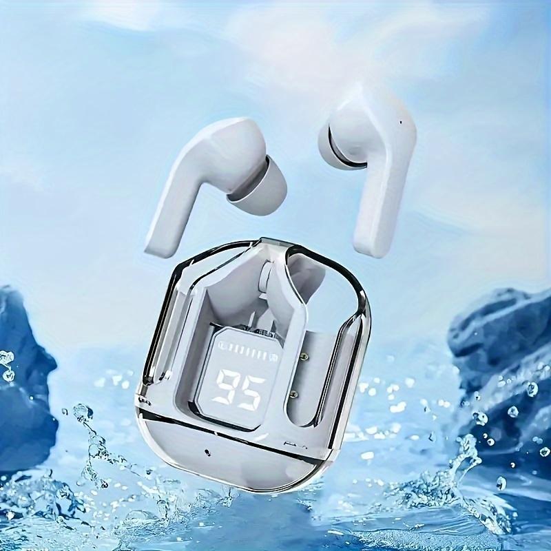 Wireless Headphones LED Digital Display In Ear Headset Wireless-Compatible Earbuds With Mic