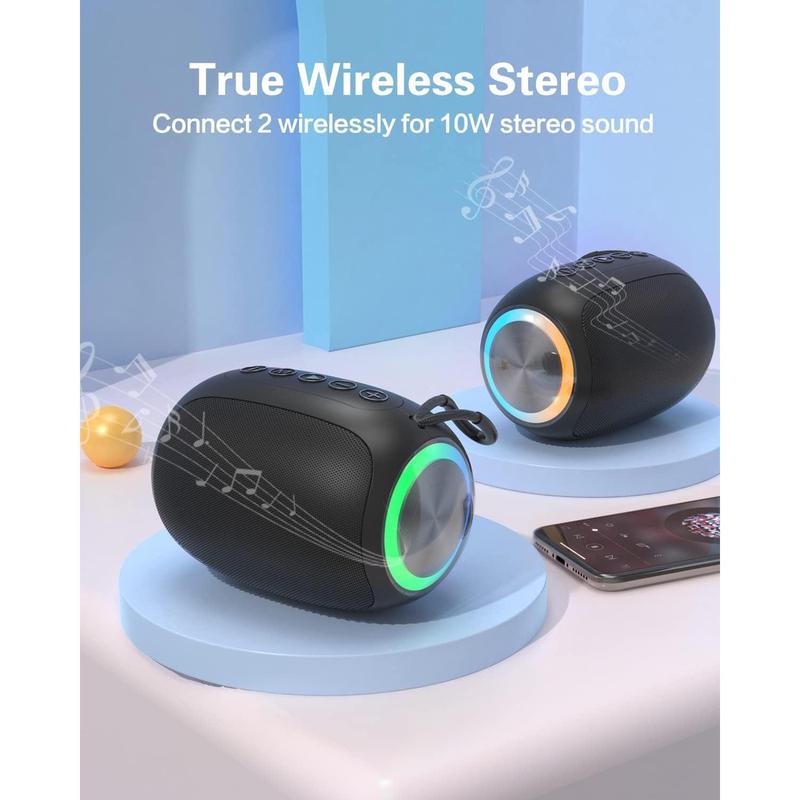 Bluetooth Speakers, Wireless Speakers,5W Portable Wireless Speakers with Clear Sound,Multi Playing Modes, Compatible with cellphone, PC for home or outdoors