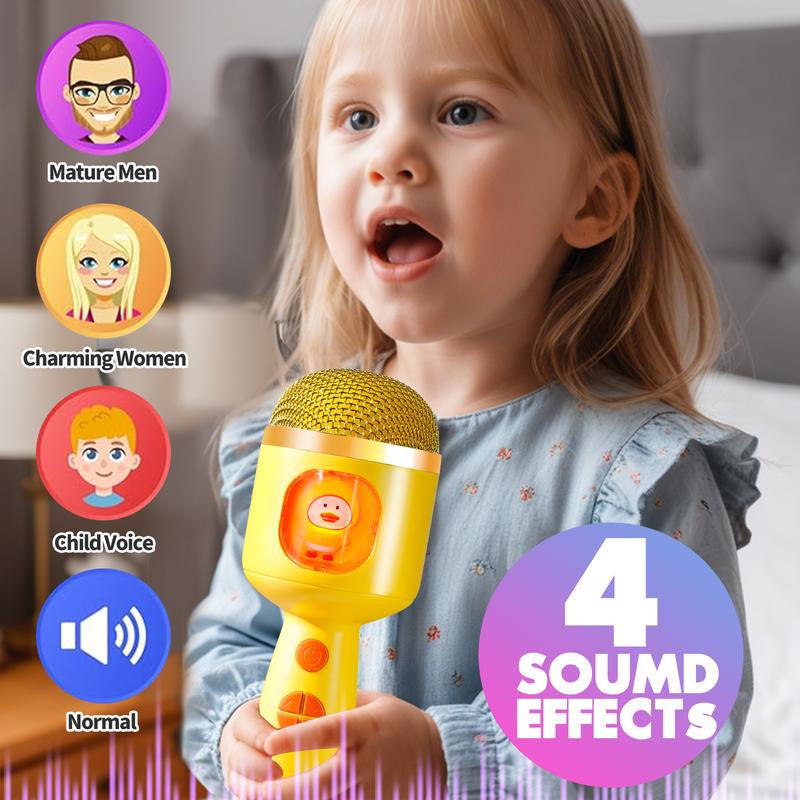 Bluetooth Karaoke MIC Toy for Kids Microphone Singing Toys