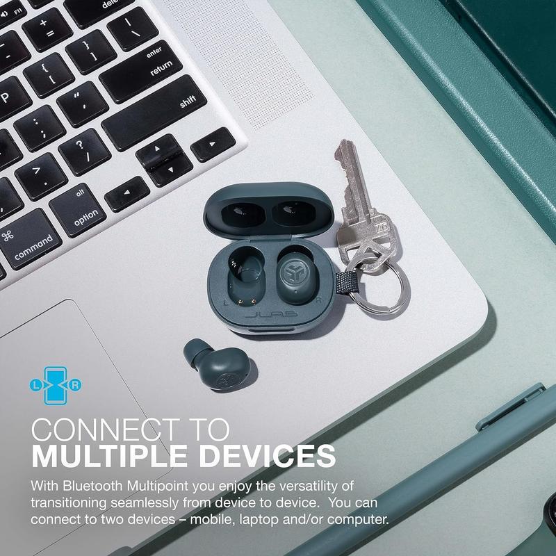 JLab JBuds Lux & Mini Sage Gift Set, Perfect Holiday Gift, Earbuds + Headphones,