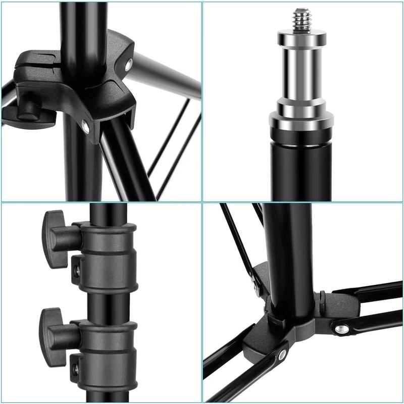 Aluminum Tripod Stand,Photography Light Stand Tripod for Camera,Webcam Stand,Projector Tripod,36in - 78in.