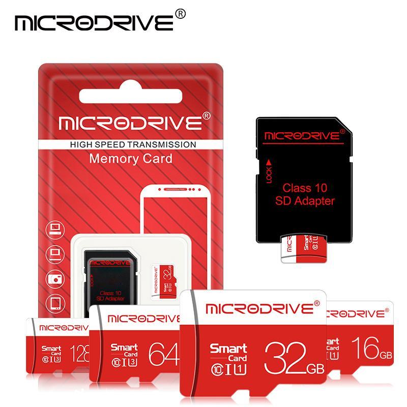 Micro TF SD Card, 1 Count High-speed Transmission Memory Card with Class 10 SD Adapter, Flash Memory Card, Camera Accessories