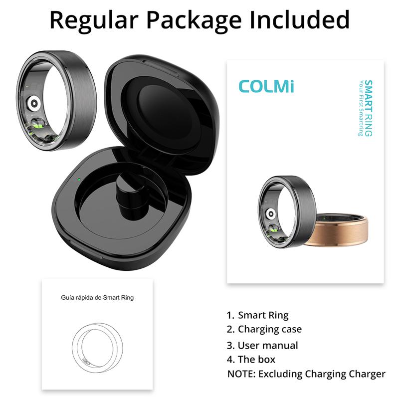 2024 COLMI Smart Ring R03 Multifunctional for Women Men Tech Gadgets with Sport Modes IP68&5 ATM Waterproof smart ring