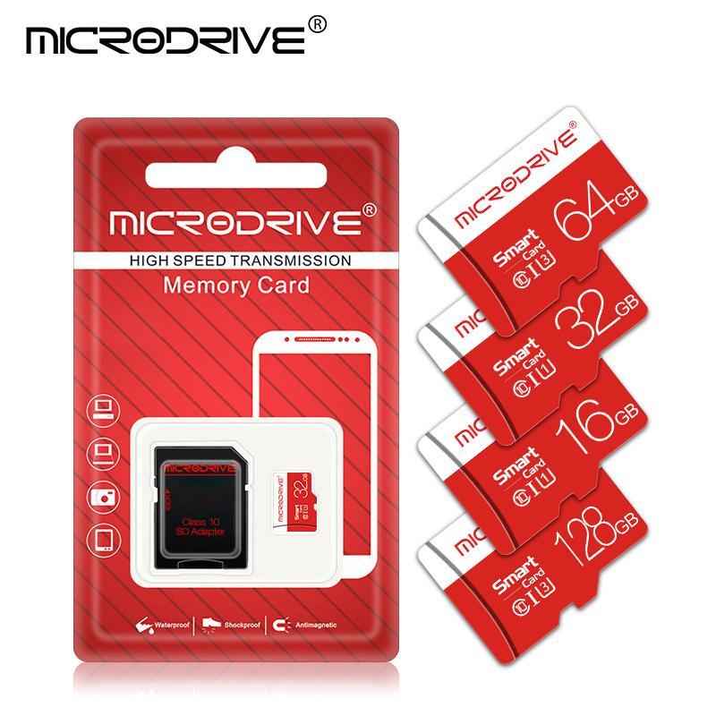 Micro TF SD Card, 1 Count High-speed Transmission Memory Card with Class 10 SD Adapter, Flash Memory Card, Camera Accessories