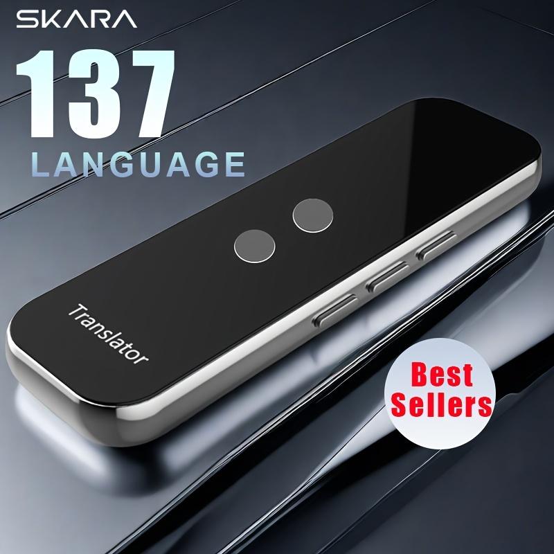 Portable Language Translator Device, Two-Way Instant Translator, APP Online Voice Translation, 137 Languages Supported, High Accuracy Translator Device For Travel Business Learning