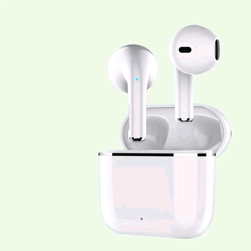 New In-Ear Bluetooth 5.1 Wireless Earbuds with Noise Cancelling Microphone for Music, Podcasts, and Phone Calls - Audio