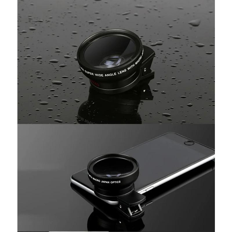 0.45x Ultra Wide Angle Macro Lens for Mobile Phone DSLR External Camera Special Effects for Mobile Phone Lens