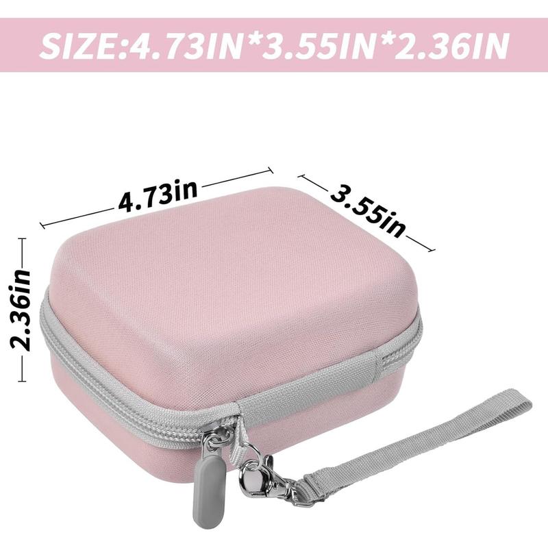 Digital Camera Case for CAMKORY for Kodak Pixpro for VAHOIALD for  DSCW800 830  for  PowerShot 180 190. Vlogging Cameras Storage Holder for Accessories (Box Only)-Pink