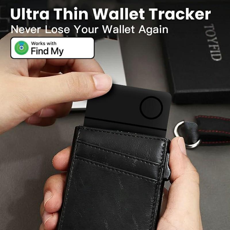 RSH Smart Card Wallet Tracker, Ultra-thin 2.7mm Smart Card Wallet Tracker, GPS Tracker Compatible with Apple 