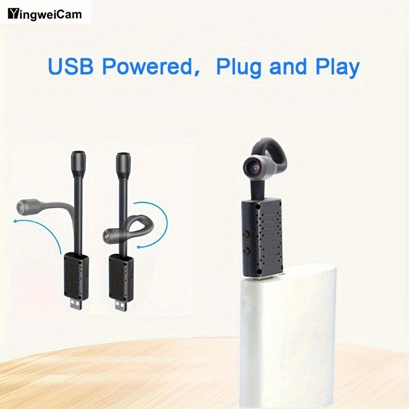 Huaqiangbei Monitoring Mini Camera, HD Deforming Lens, Bend At Will, Wi-Fi Link Mobile Phone Convenient, Intelligent Cloud Storage, Support 128g Memory Card Cycle Video, Usb Direct Power Supply, Intelligent Motion Detection