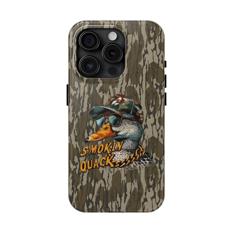 Camo Hunting Phone Case, Bold Hunting Dog With Duck Cover, Hunting Season iPhone Case For iPhone 11, 12, 13, 14, 15 Pro, Mini, Plus, Promax, 8, X, Xs, Xr, Perfect Gift for Husband, Deer Hunting, Southern Style