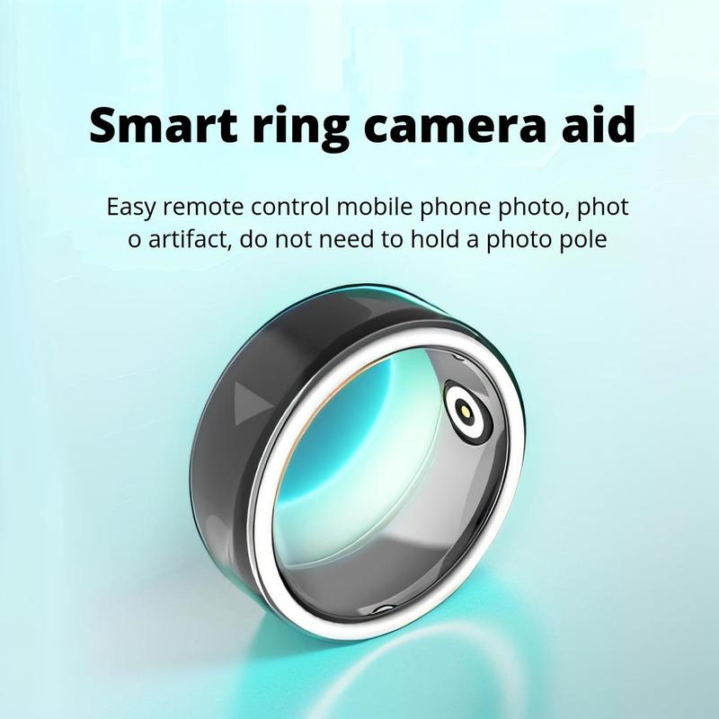 Smart Ring, 1 Count Waterproof Smart Ring for Remote Selfie, Magnetic Charging Mobile phone Screen Scraper Ring, Smart Ring for Men, Creative Phone Accessories for Smartphone Cellphone, Stocking Fillers Gift